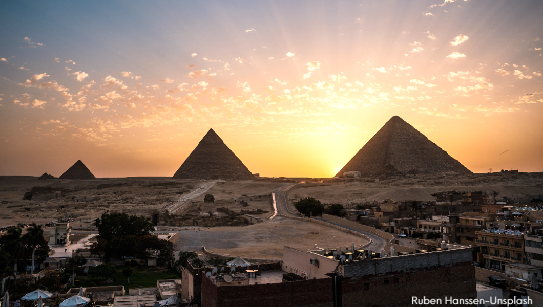 Pyramids in Egypt